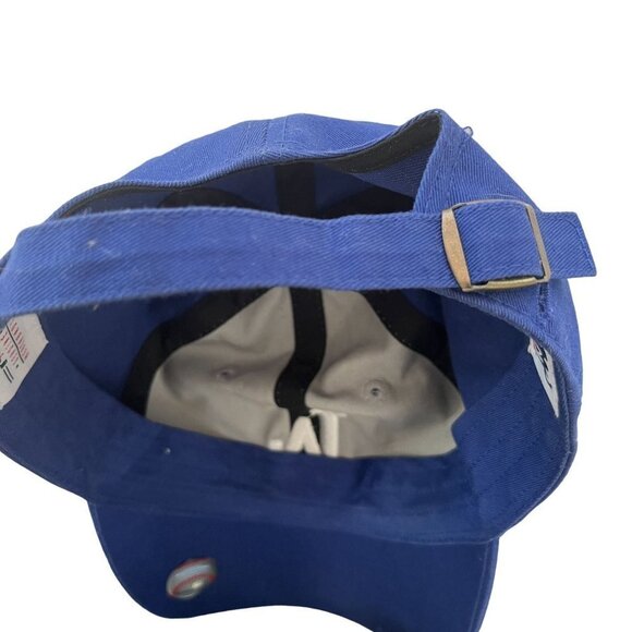Los Angeles Dodgers Hat Cap Strap‎ Back Blue Gray Baseball Logo MLB Mens - Picture 7 of 9